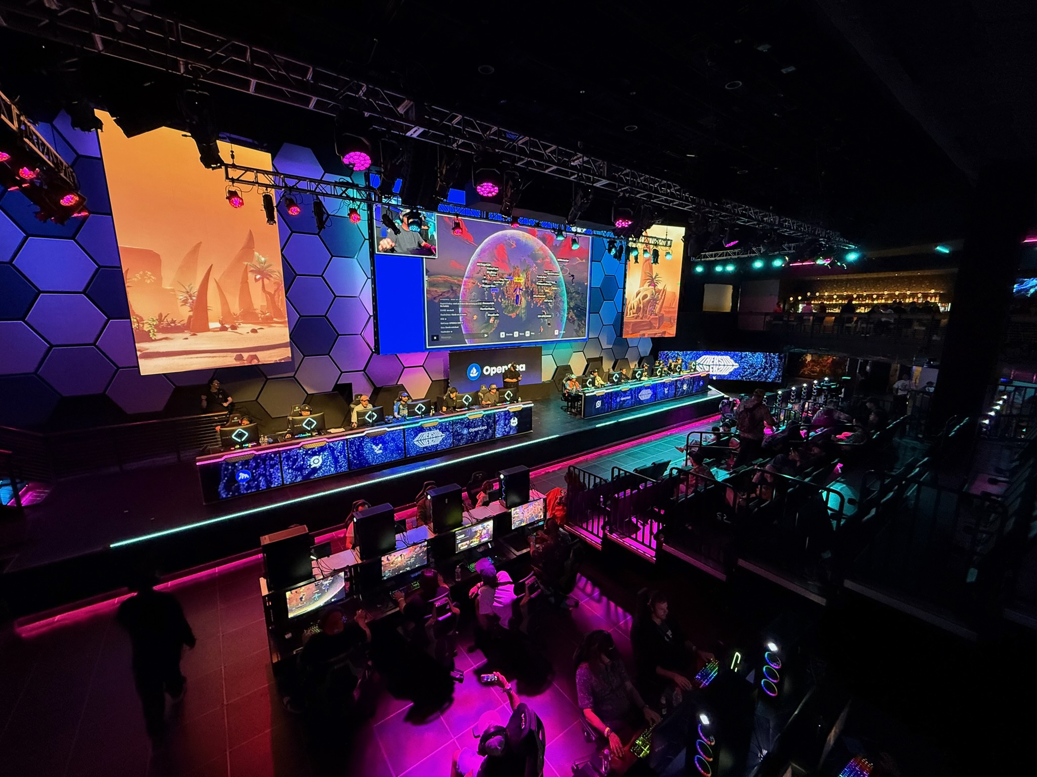 otherside × opensea · hyperx arena